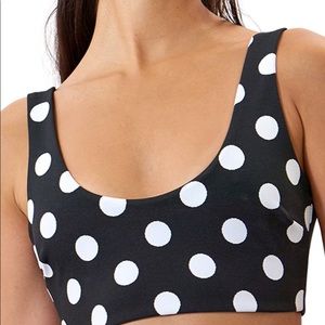 Mara Hoffman
Lira Polka Dot Bikini Top